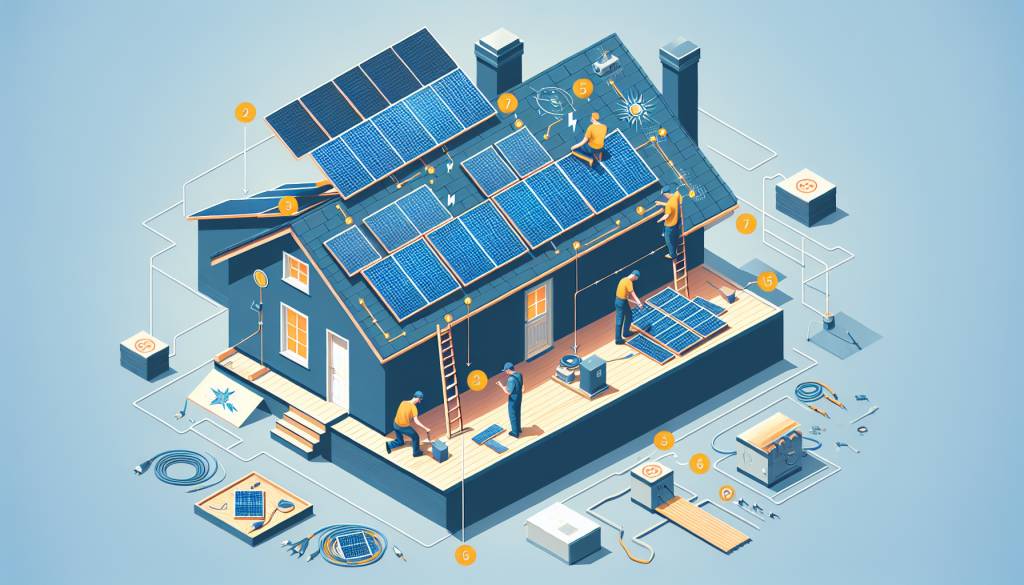 Installation von Solarpanelen: Schritt-für-Schritt-Anleitung für Hausbesitzer