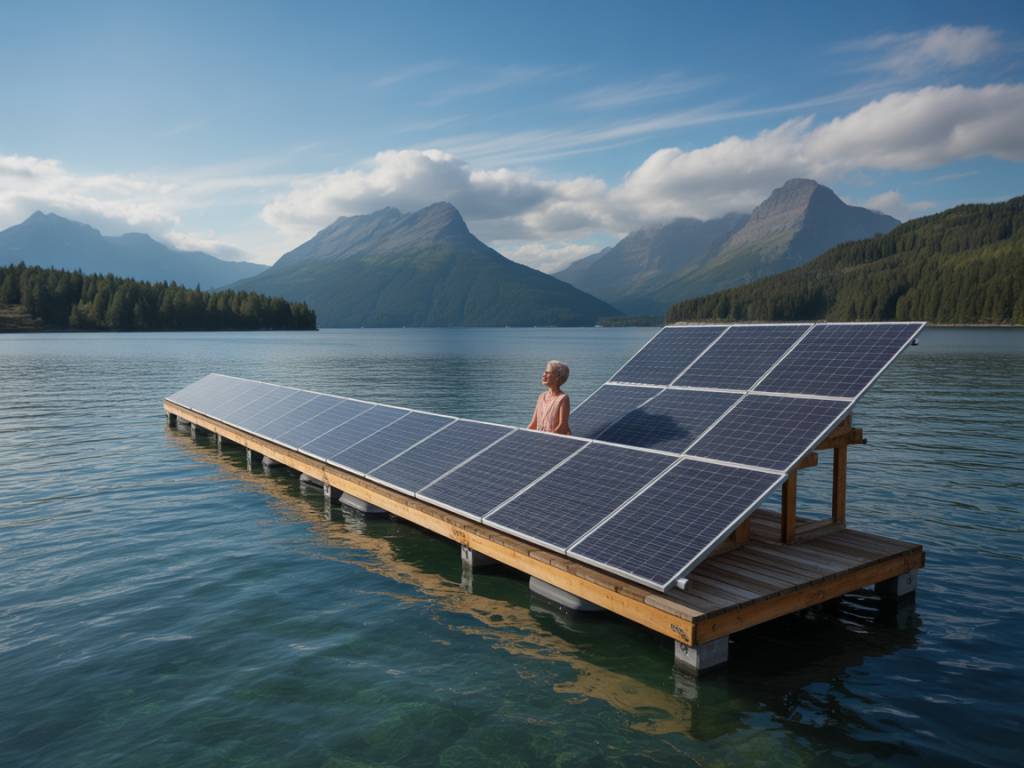 Schwimmende Photovoltaikanlagen: Solarenergiegewinnung auf Gewässern als neue Flächenlösung